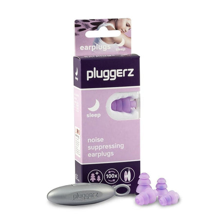 Pluggerz Uni-Fit Sleep Earplugs - 4 Pieces