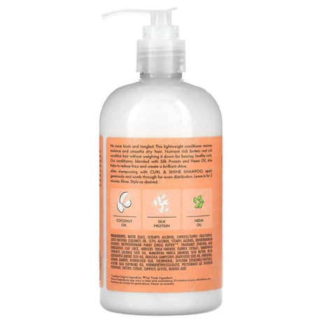 SheaMoisture Coconut & Hibiscus Curl & Shine Conditioner - 384 ml