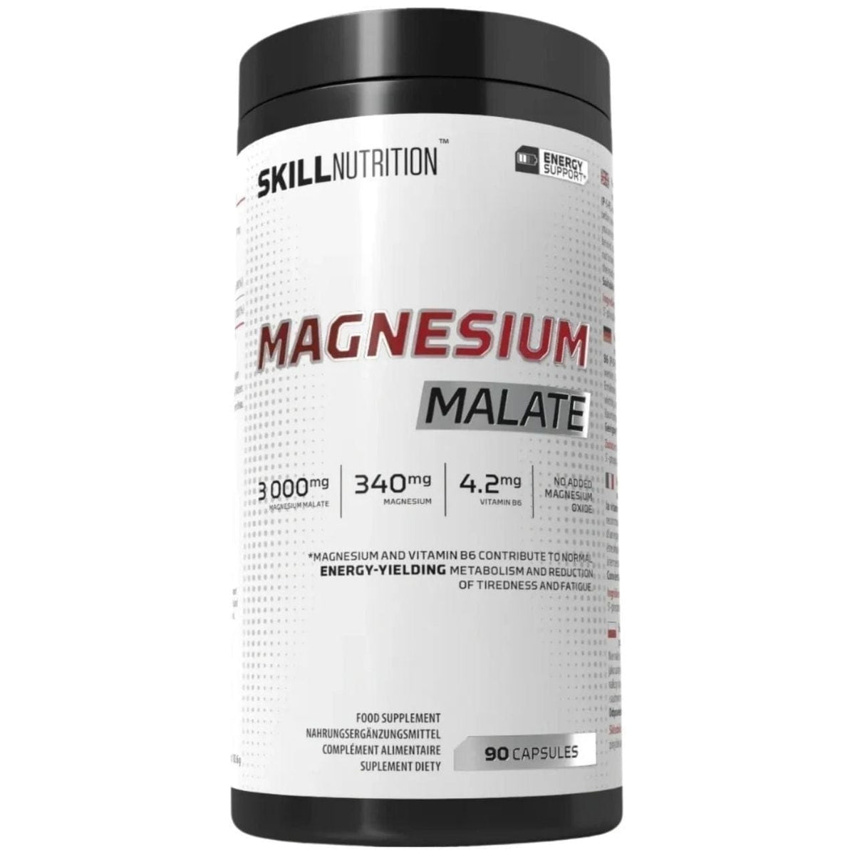Skill Magnesium Malate – 90 Capsules – Medpak