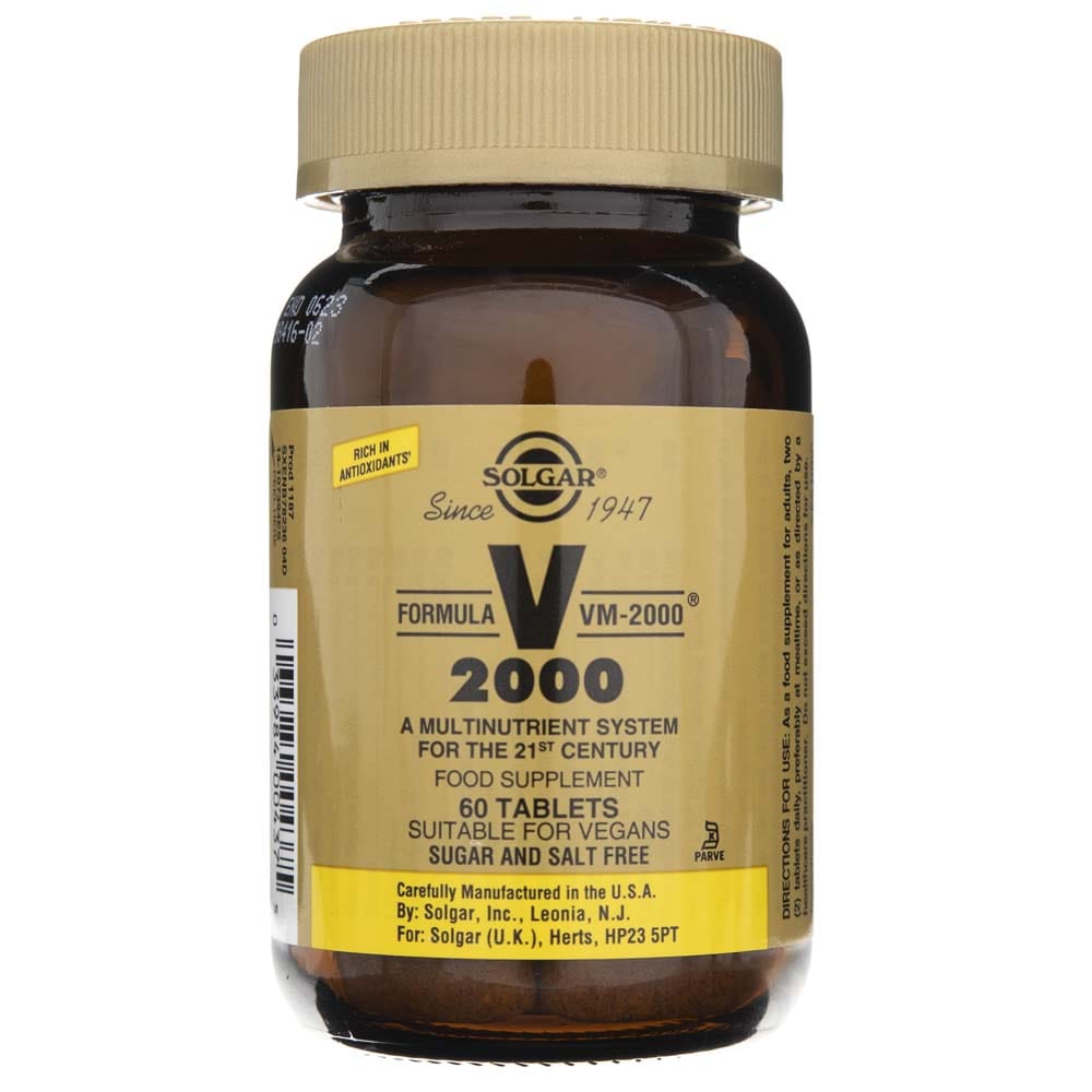 Solgar Formula VM-2000 - 60 Tablets