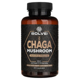 Solve Labs Chaga Mushroom Inonotus Obliquus - 60 Capsules