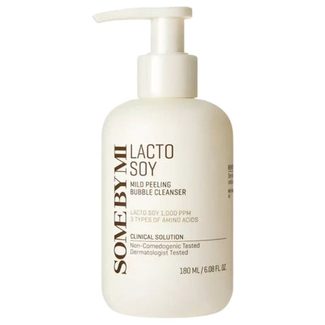 Some By Mi Lactosoy Mild Bubble Peeling Cleanser - 180 ml
