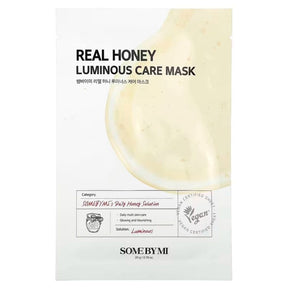Some By Mi Real Honey Luminous Care Sheetmask - 20 g