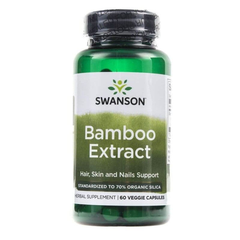 Swanson Bamboo Extract 300 mg - 60 Capsules