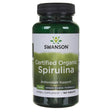 Swanson Certified Organic Spirulina 500 mg - 180 Tablets