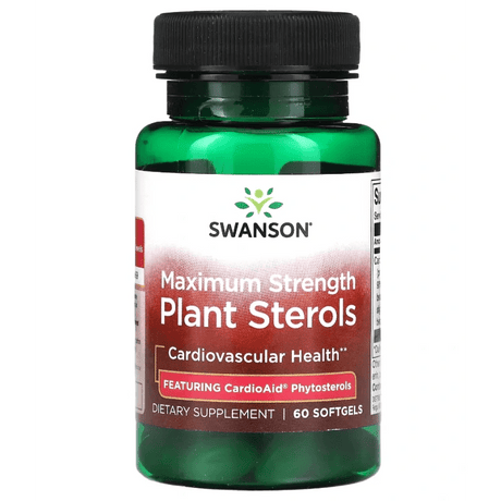 Swanson Maximum Strength Plant Sterols CardioAid - 60 Capsules