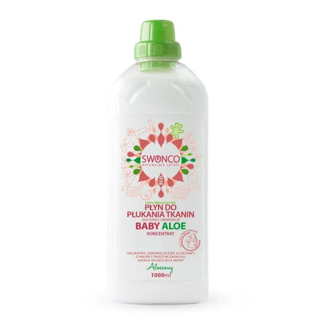 Swonco Fabric Softener Baby, Aloe - 1000 ml