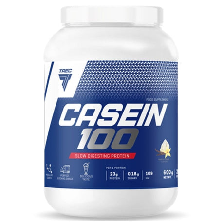 Trec Casein 100, Vanilla - 600 g