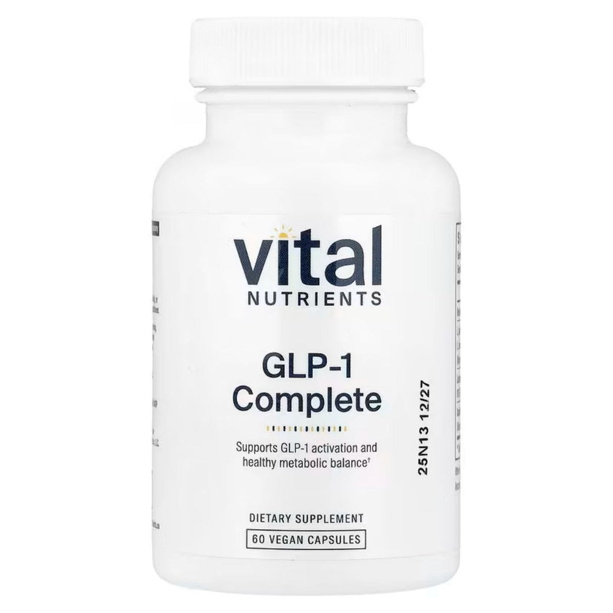 Vital Nutrients GLP-1 Complete, Resistant Starch and Probiotic Complex - 60 Vegan Capsules