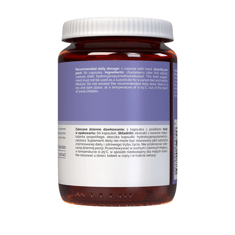 Vitaler's Chasteberry Vitex 500 mg - 60 Capsules