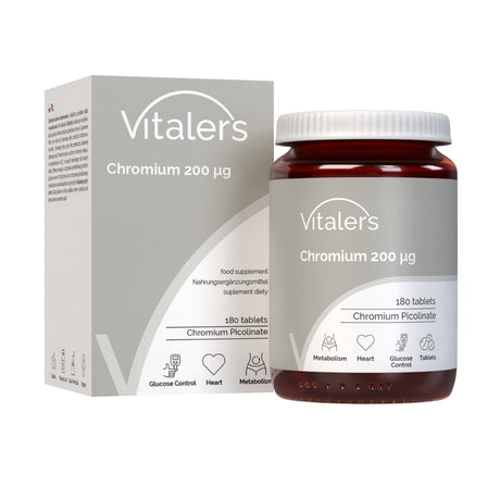 Vitaler's Chromium 200 mcg - 180 Tablets