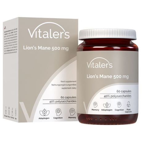 Vitaler's Lion's Mane 500 mg - 60 Capsules