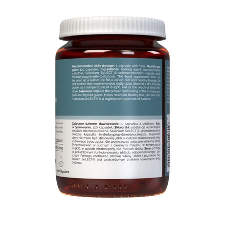 Vitaler's Organic Selenium 200 mcg - 120 Capsules
