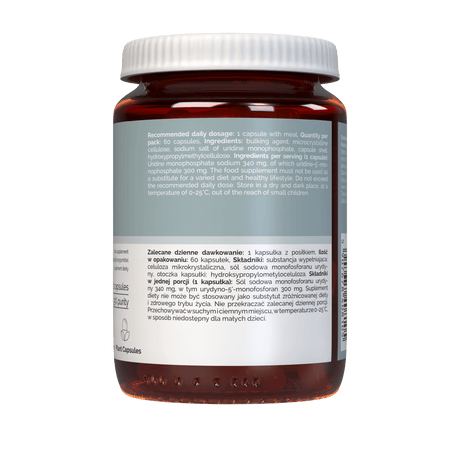 Vitaler's Uridine 300 mg - 60 Capsules