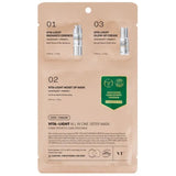 VT Cosmetics Vita Light All In One 3-Stage Brightening Mask - 1 Piece