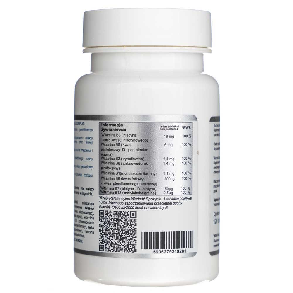 Wish Vitamin B Complex - 120 Tablets