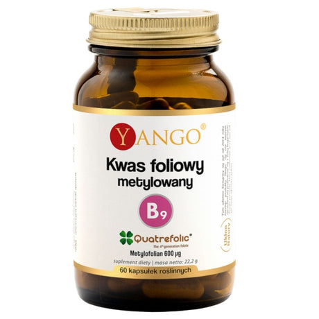 Yango Methylated Folic Acid – 60 Capsules