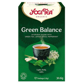 Yogi Tea Green Energy Green Tea with Kombucha - 17 Sachets