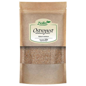 Ziółko Milk Thistle, Ground, Non-Defatted - 200 g