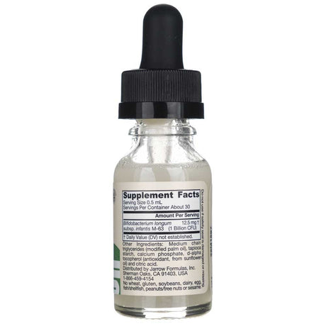 Jarrow Formulas Jarro-Dophilus Infant, Probiotics Drops - 15 ml