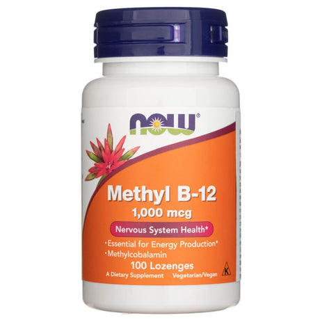 Now Foods Methyl B-12 1000 mcg - 100 Lozenges