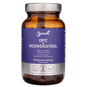 Panaseus OPC + Resweratrol - 50 Capsules