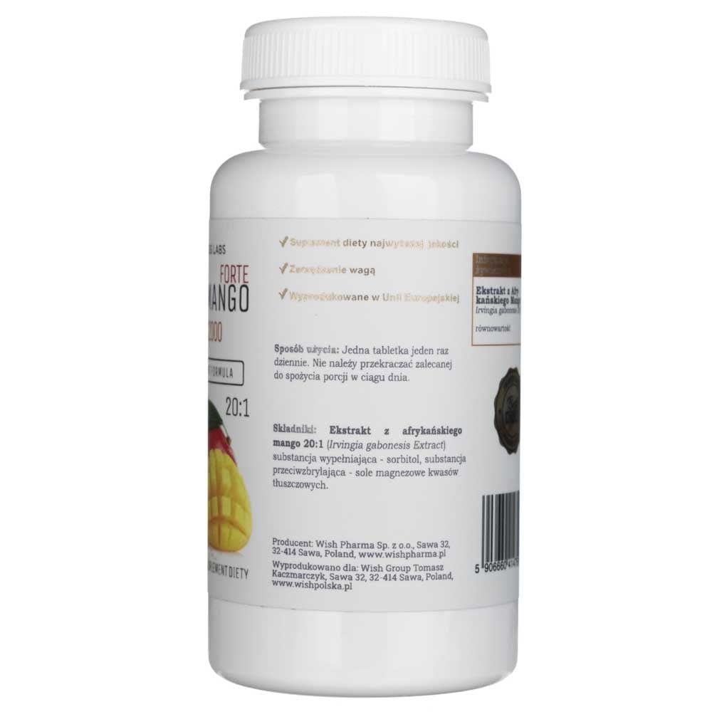 Progress D Tablet Progress Labs African Mango FORTE 20:1 6000 mg 60 Tablets – Medpak