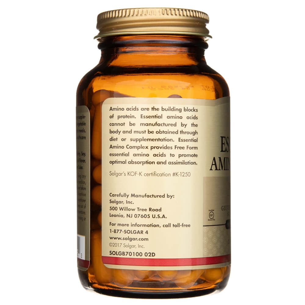 Solgar Essential Amino Complex - 90 Veg Capsules