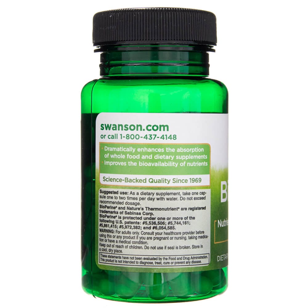 Swanson BioPerine 10 mg - 60 Capsules